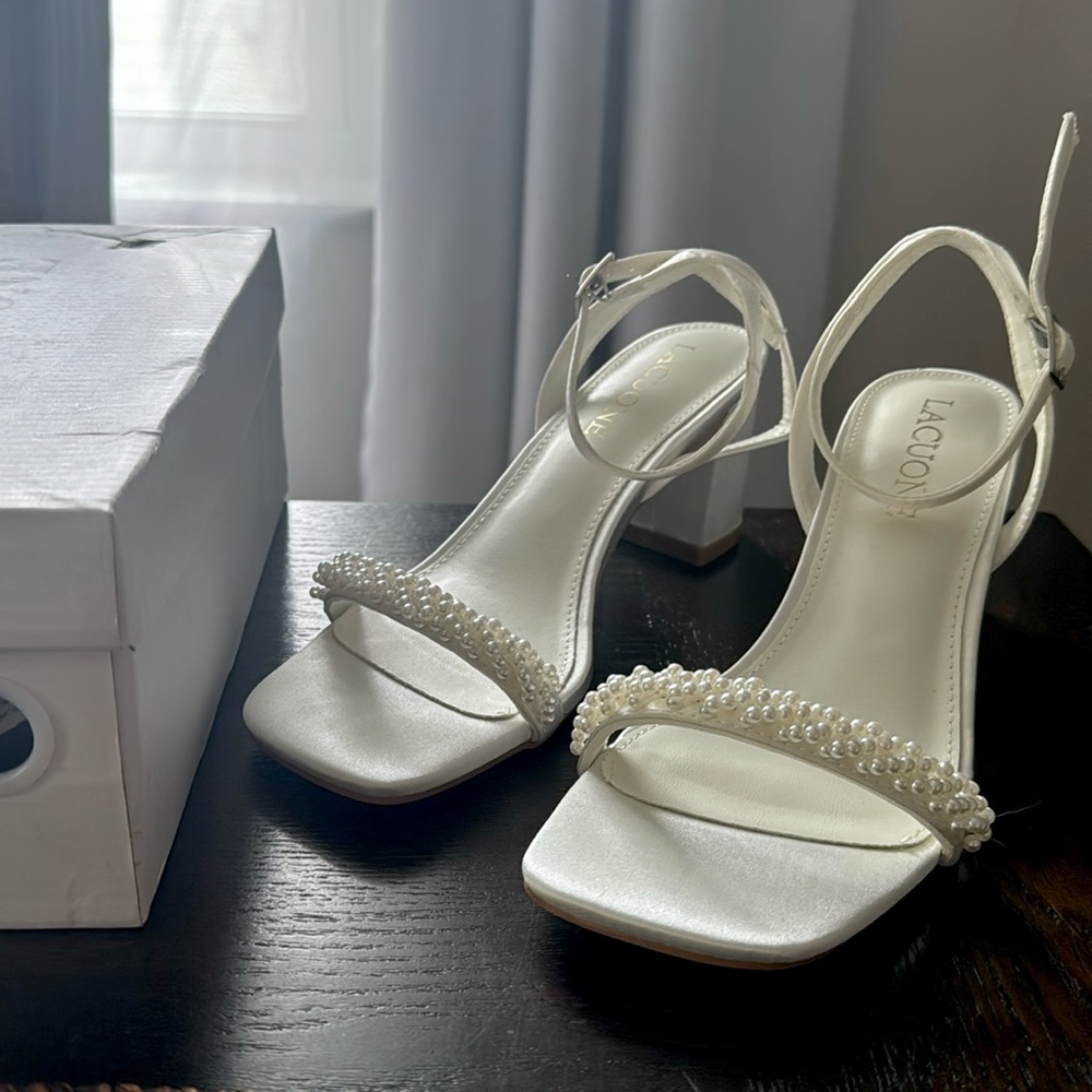 Pearl Wedding heels
